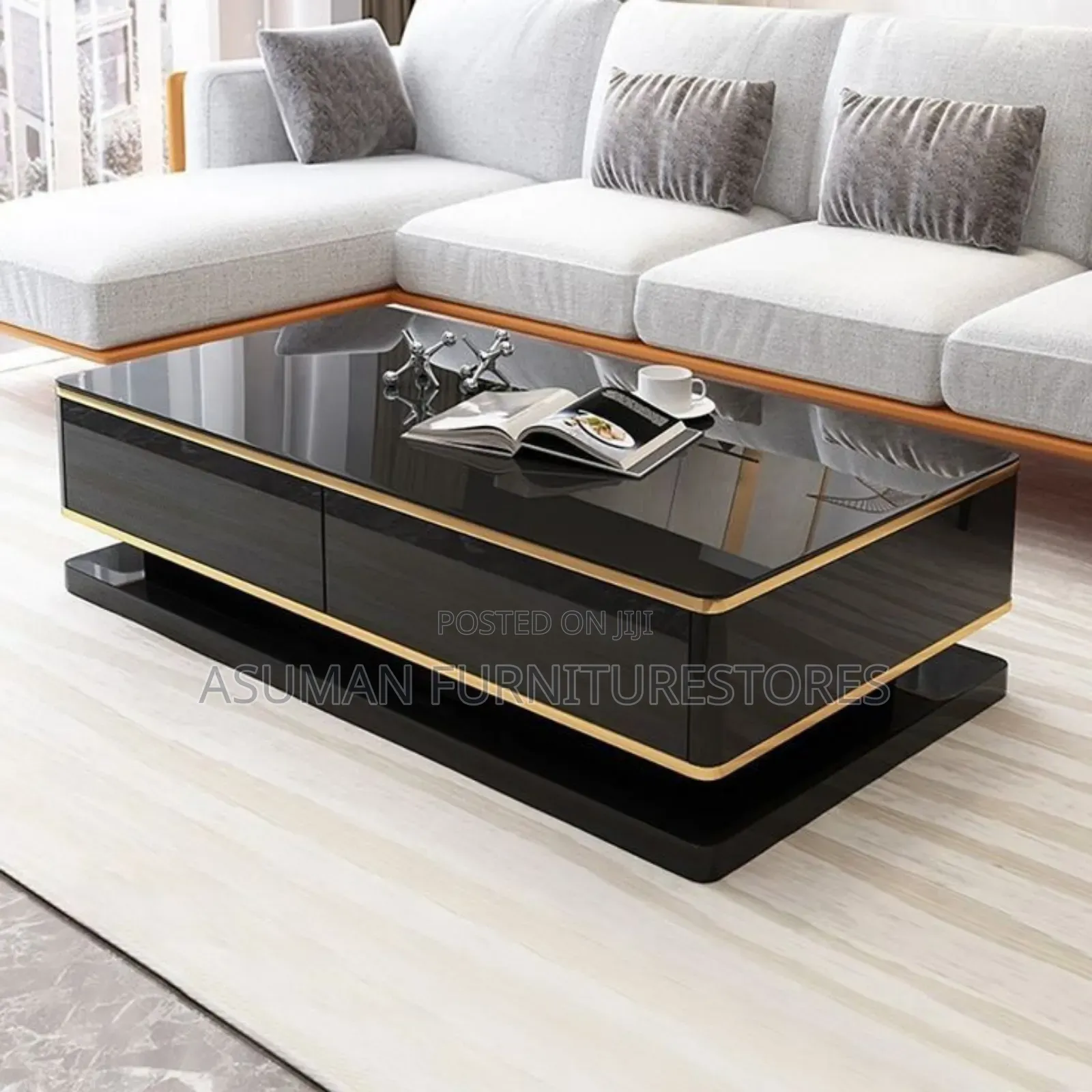 Luxury L Shape Sofa With Centre Table Call