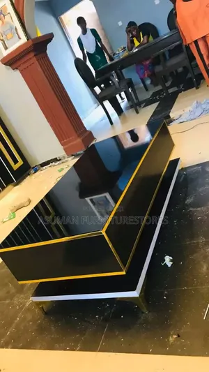 Luxury Centre Table With Golden Lines Call Us On