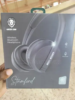 Greenlion Stamford Wireless Bluetooth Headphones - Black
