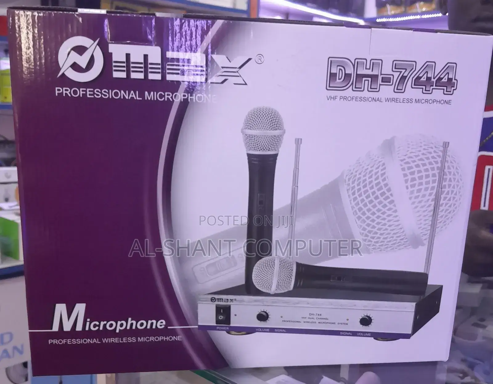 Wireless Microphone/Max DH-744 Wireless Microphone