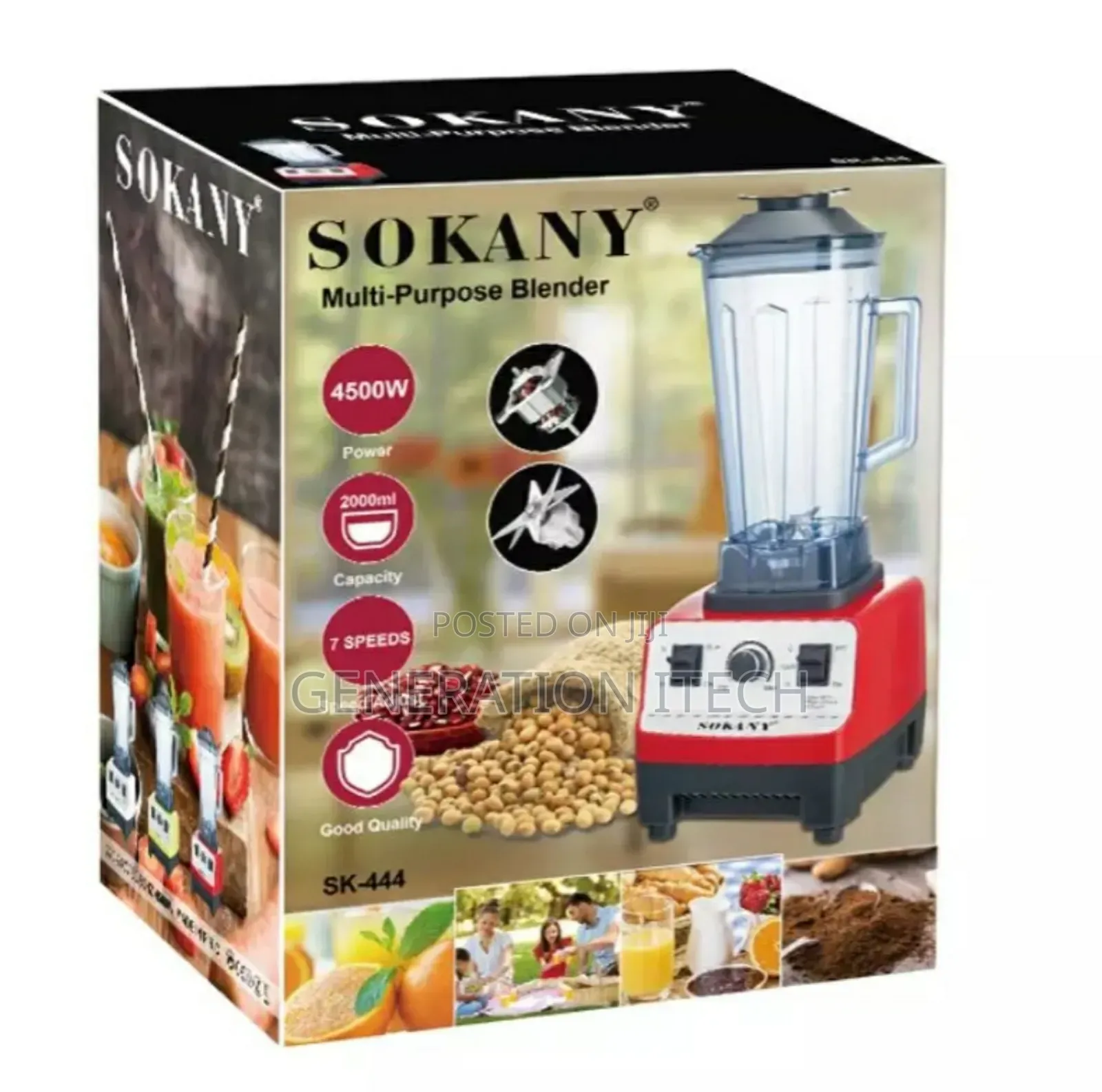 Multifunctional Blender - Super Power 7 Speed Blender