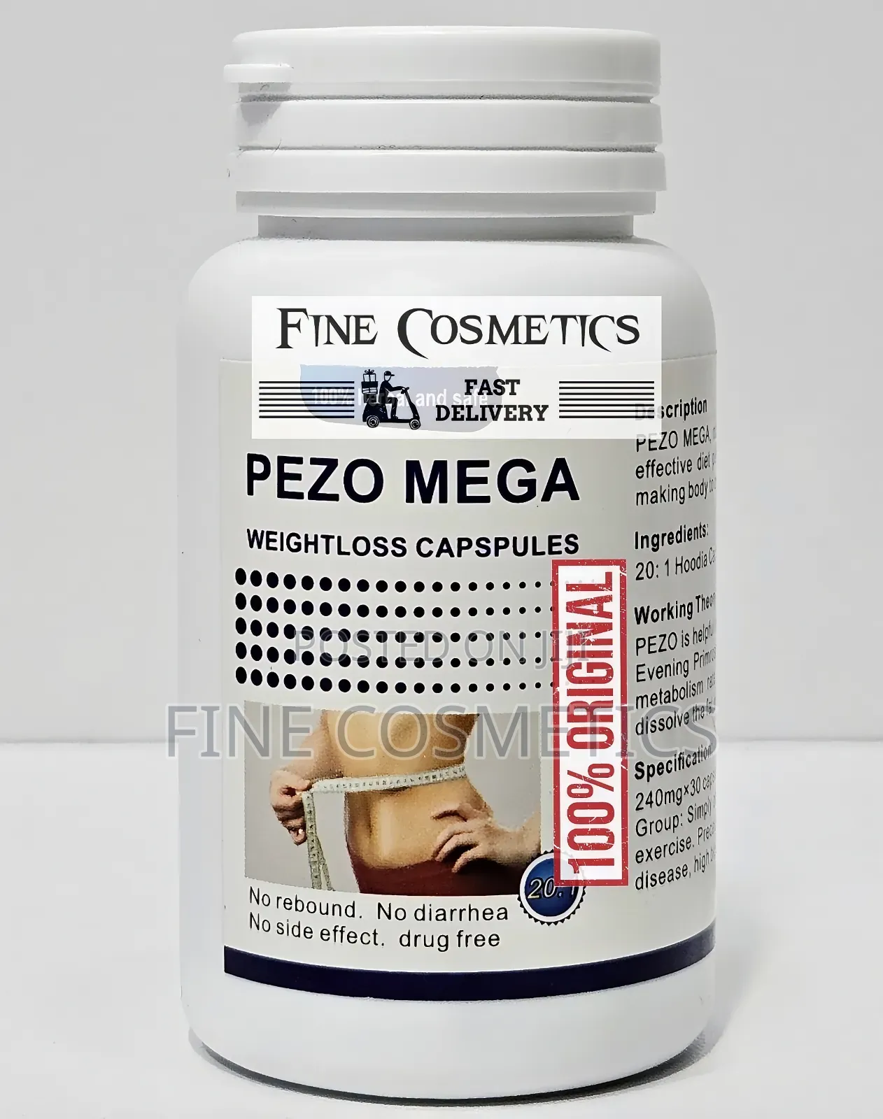 Wholesale Only | PEZO MEGA Weight Loss Slimming Fat Capsules