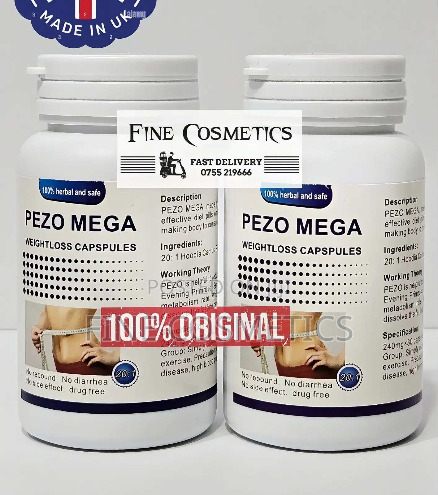 Wholesale Only | PEZO MEGA Weight Loss Slimming Fat Capsules