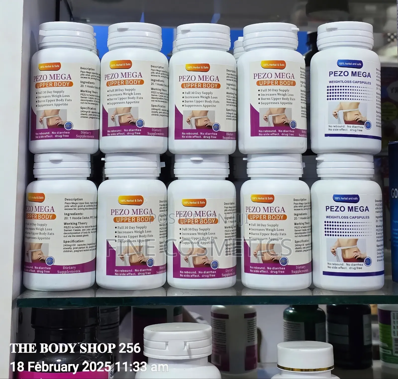 Wholesale Only | PEZO MEGA Weight Loss Slimming Fat Capsules