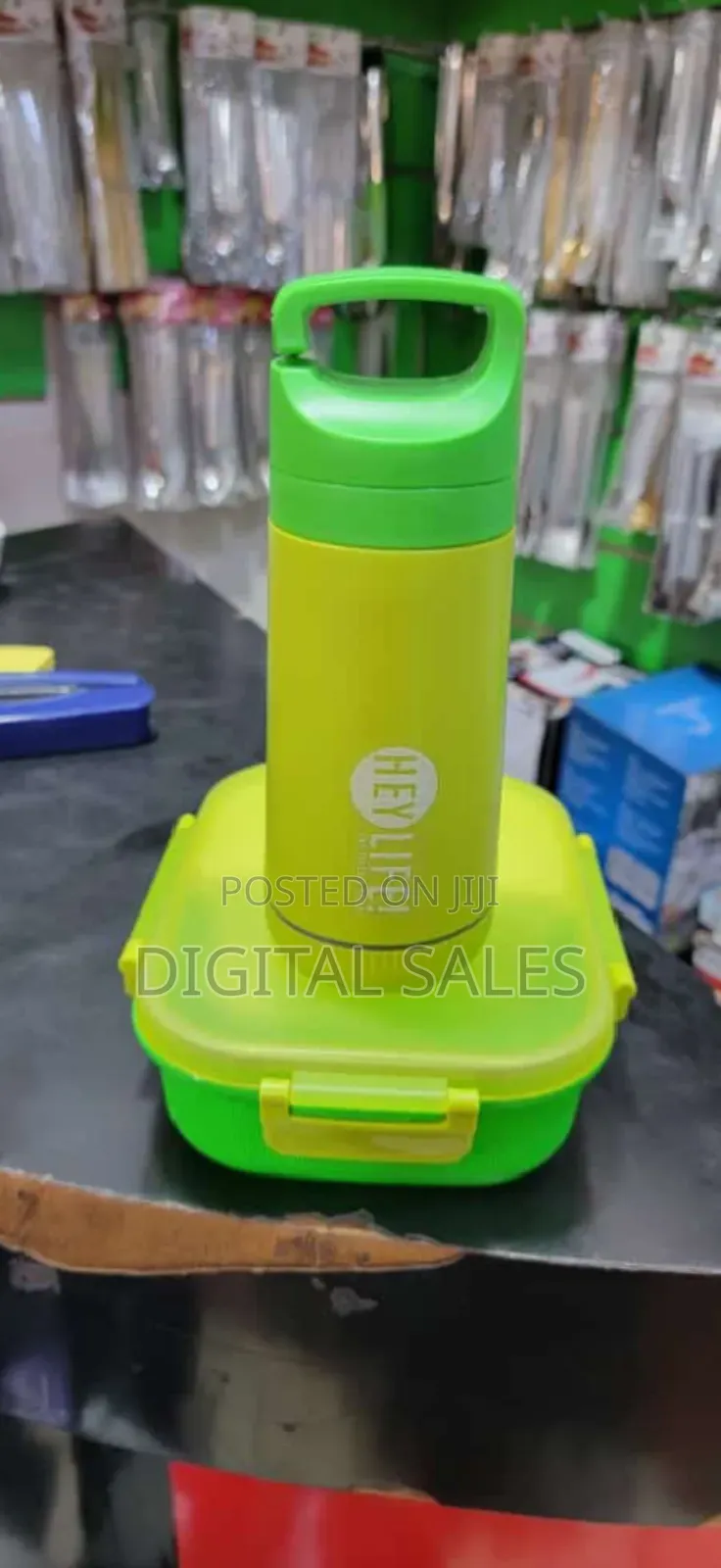 Lunch Box and Bottle
