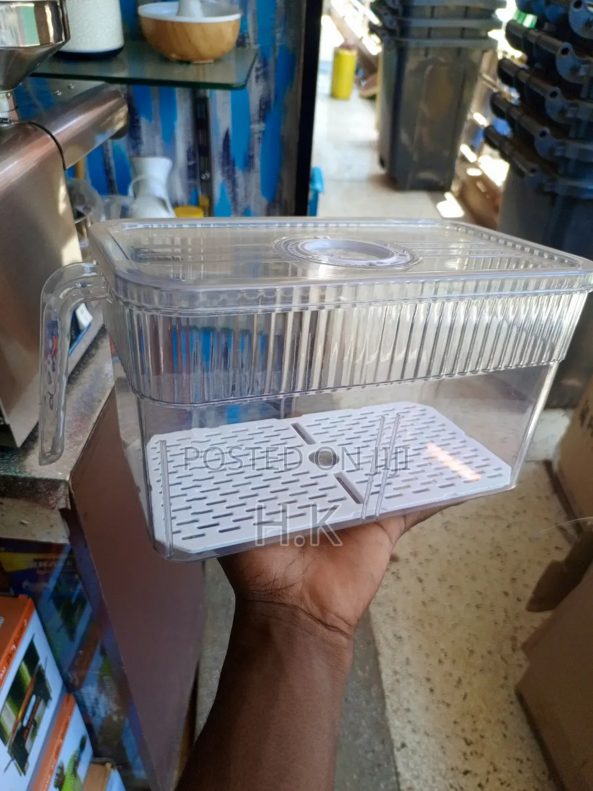 Acrylic Fridge Container/Organizer