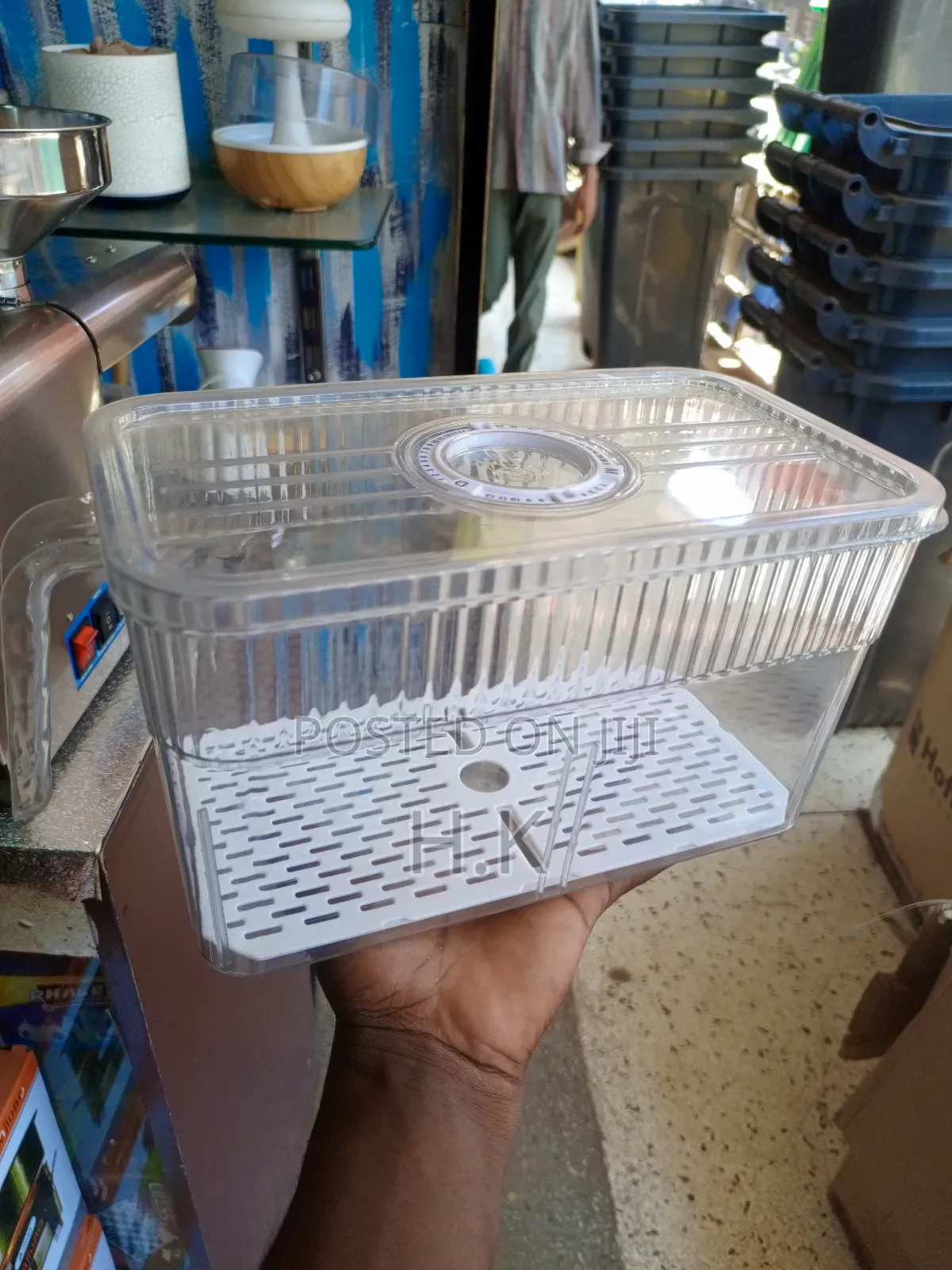 Acrylic Fridge Container/Organizer