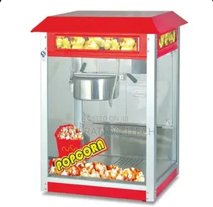 Electric Popcorn Machine -Red