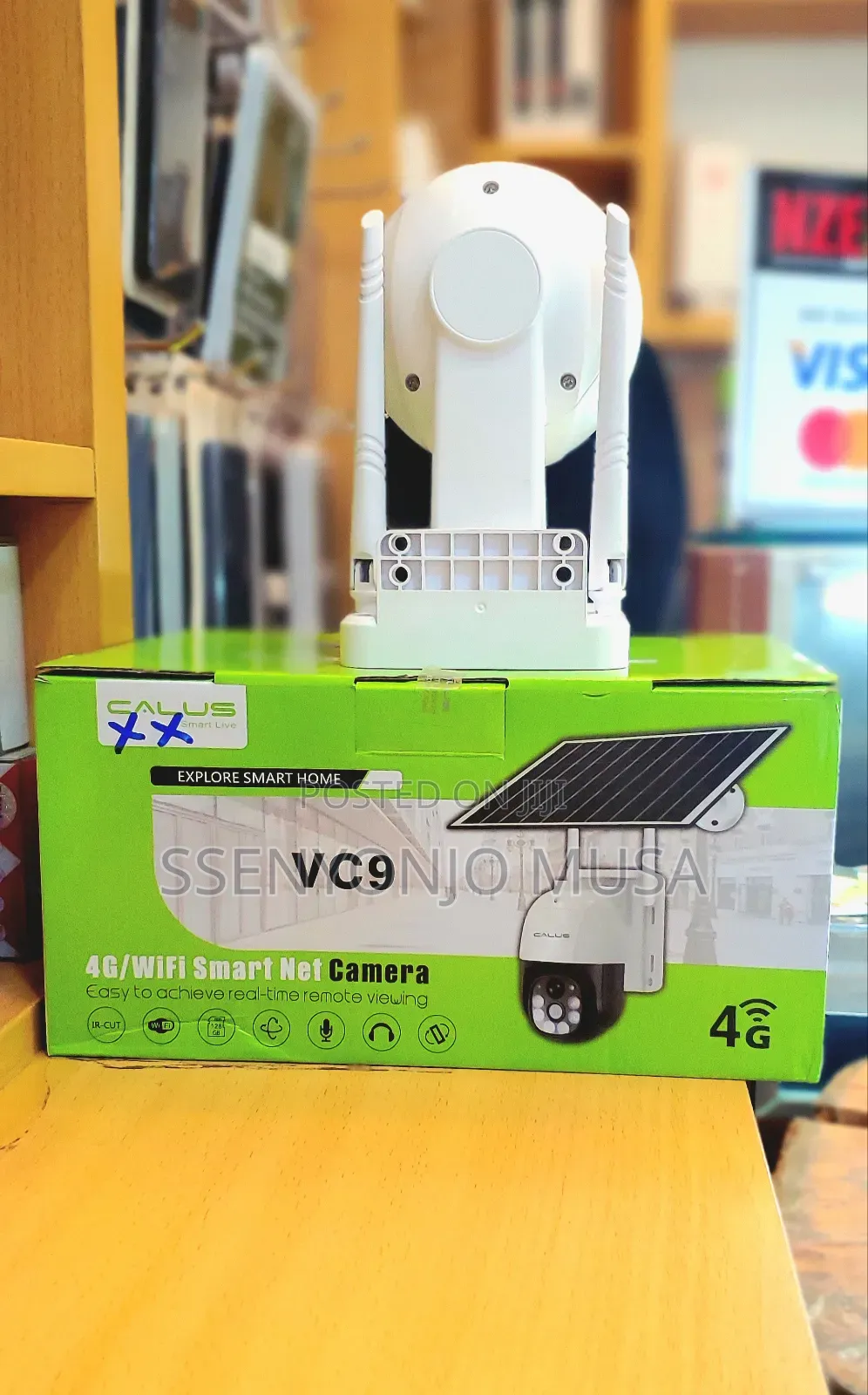 Calus Camera Vc9 -4g PTZ Solar CCTV Camera With Night Vision