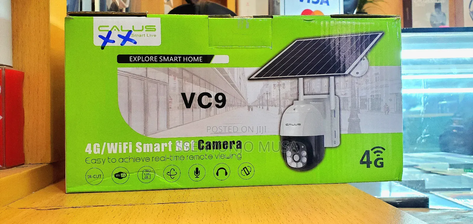Calus Camera Vc9 -4g PTZ Solar CCTV Camera With Night Vision