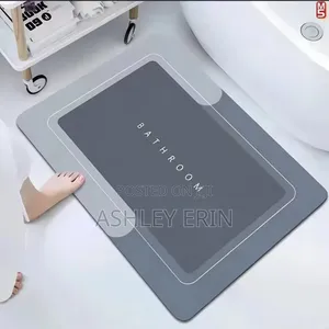 Anti Slip Cotton Tufted Bath Mat Bathroom Floor Mat