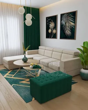 Pin Sofa Set Cream
