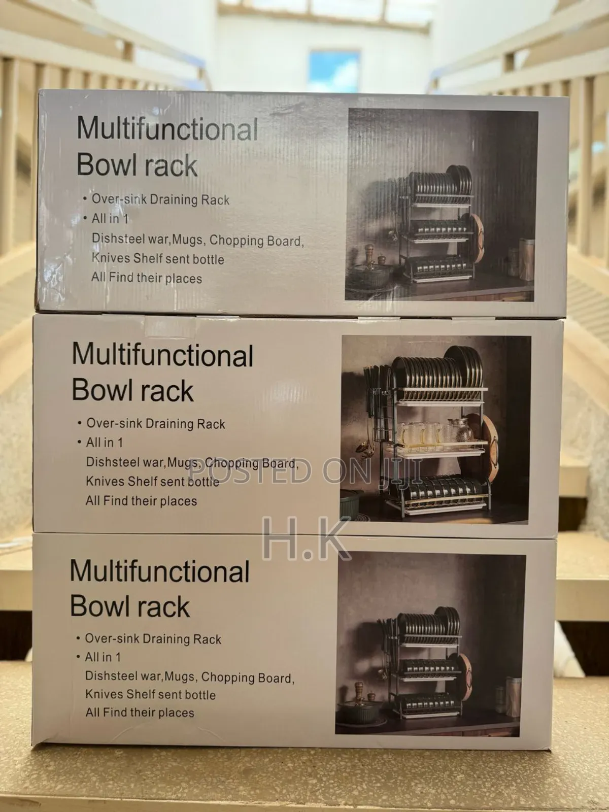 Multifunctional Bowl Rack