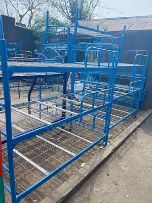 Metal Blue Decker Beds