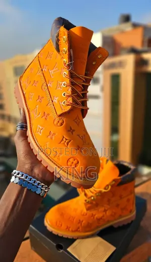 Lv X Yellow Timberland Boots