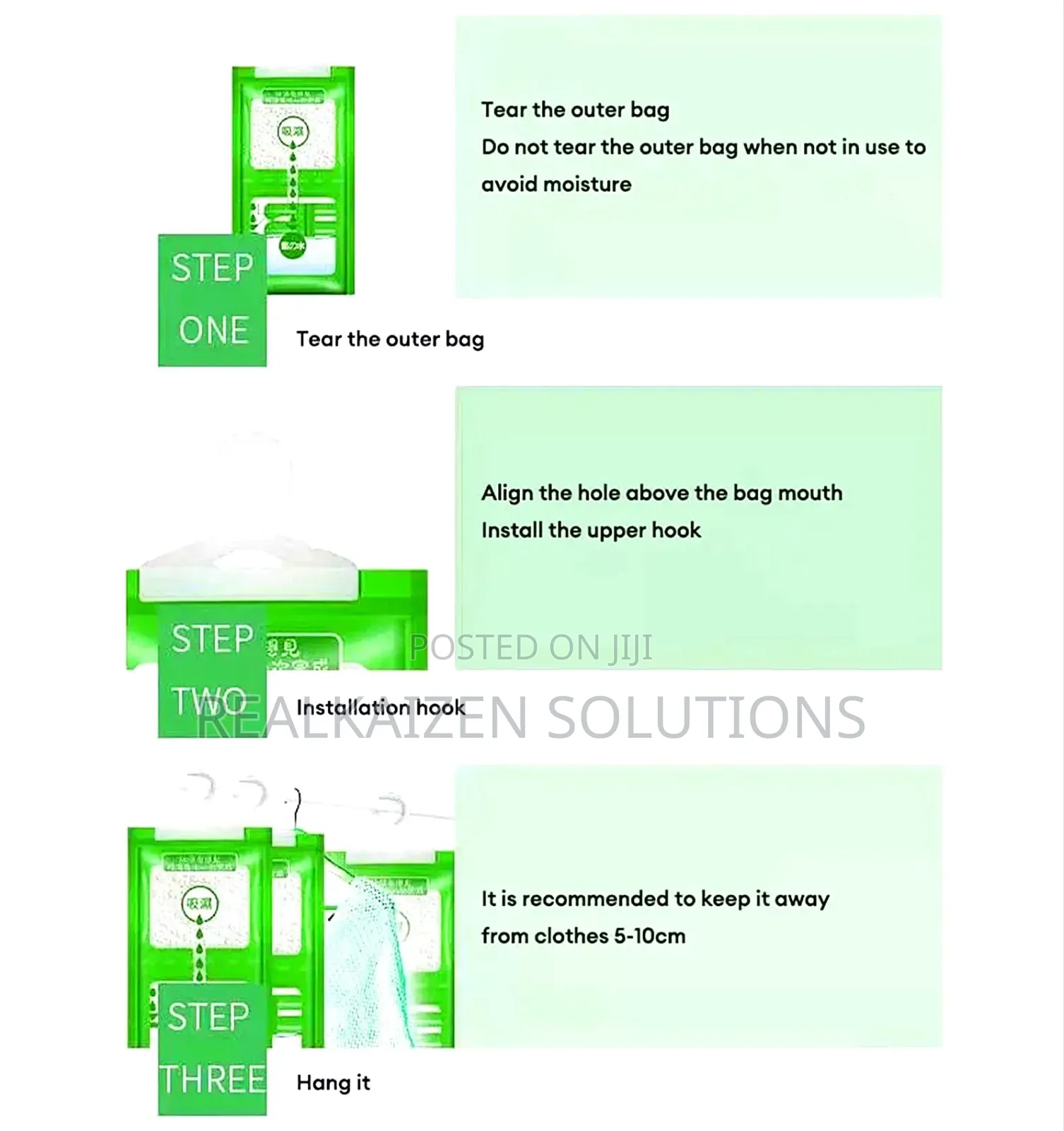 Moisture Absrober Pellets | Dehumidification Bag