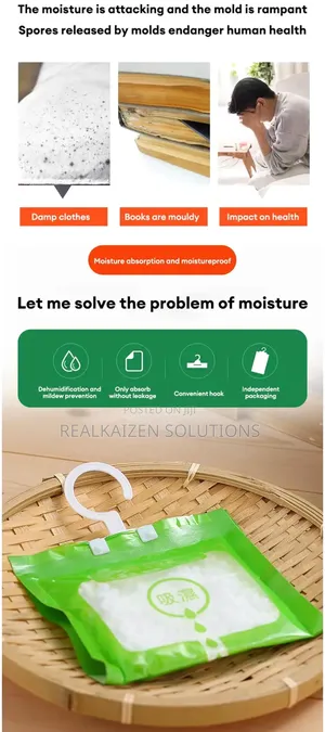 Moisture Absrober Pellets | Dehumidification Bag