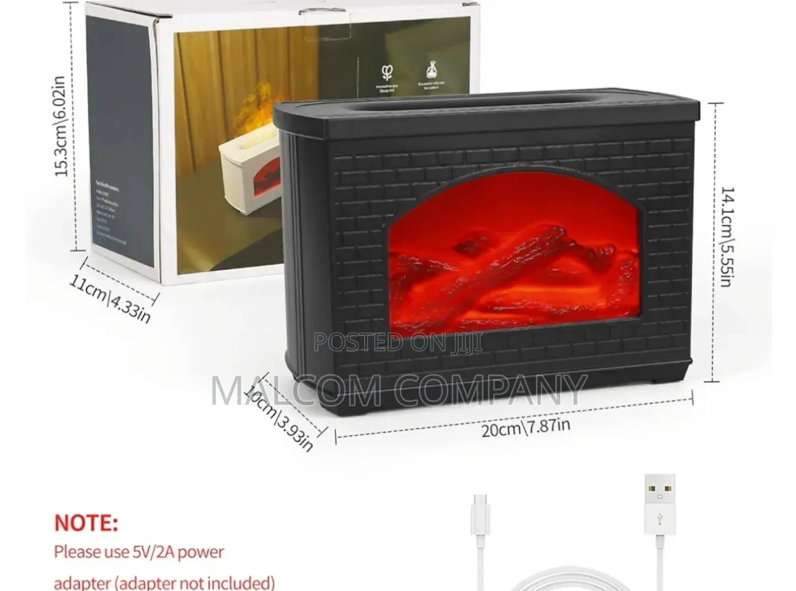Fire Place Humidifier 3in1