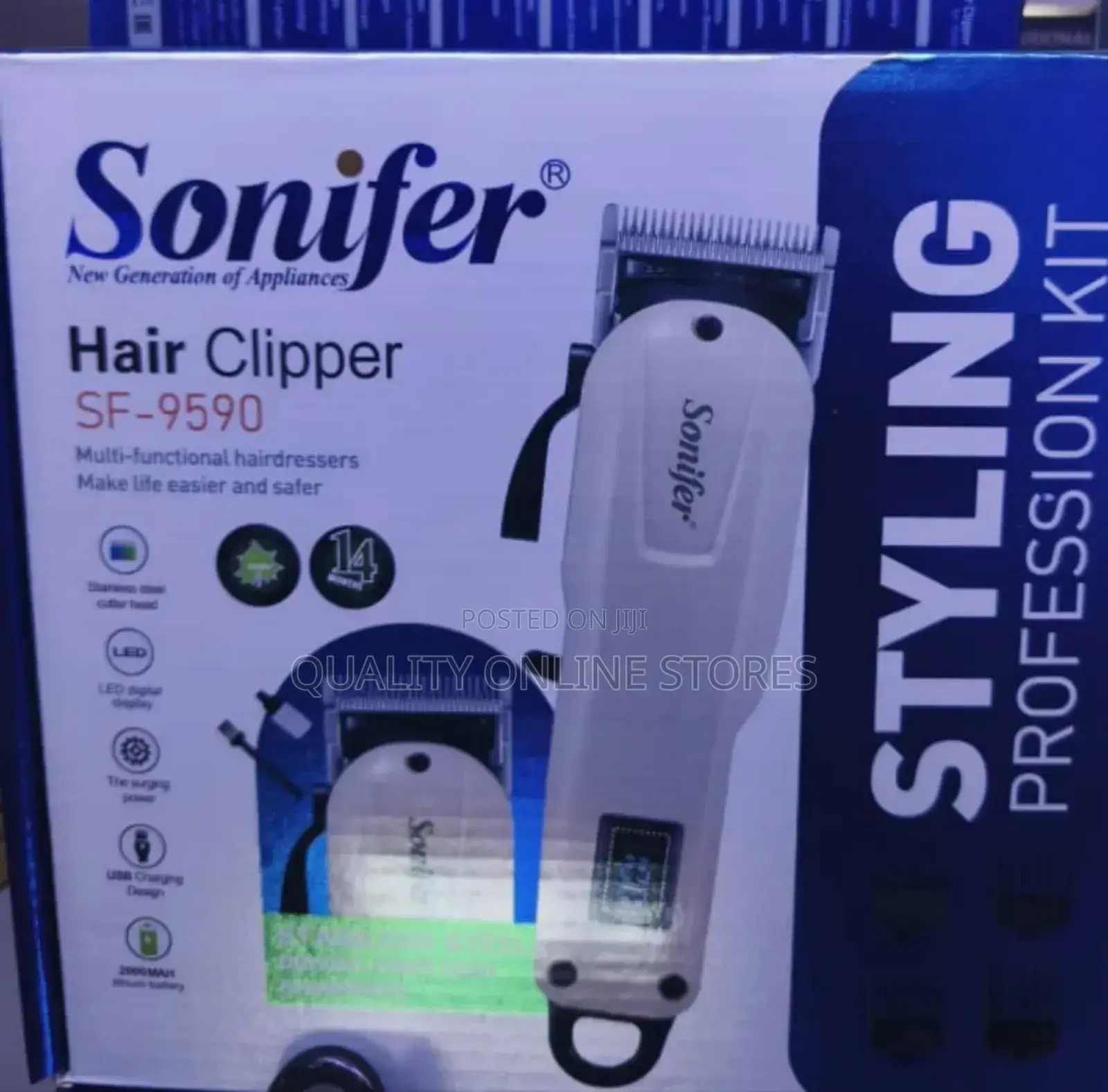 Rechargeable Sonifer Hair Clipper