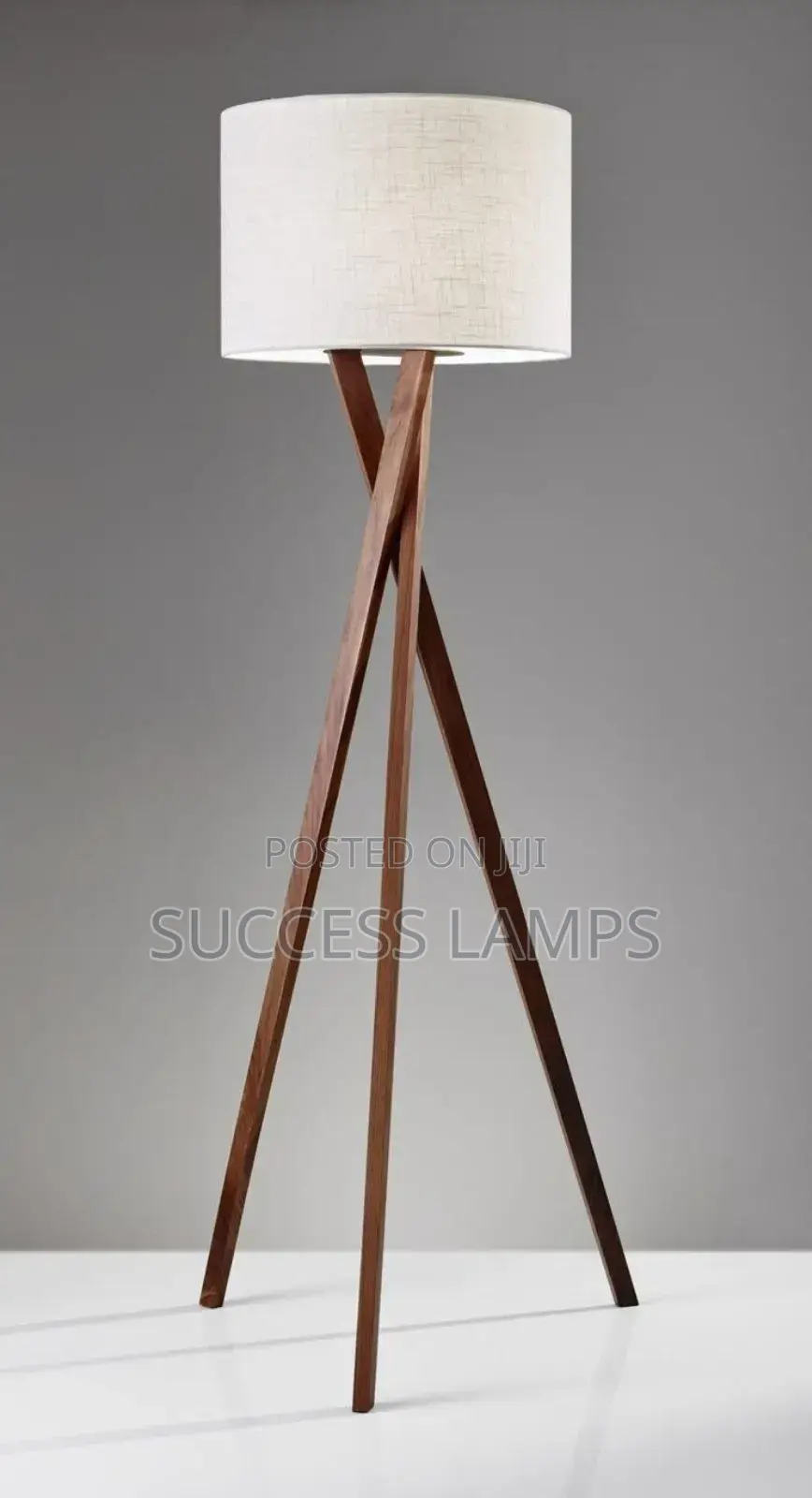 Wooden Tripod Floor Lamps