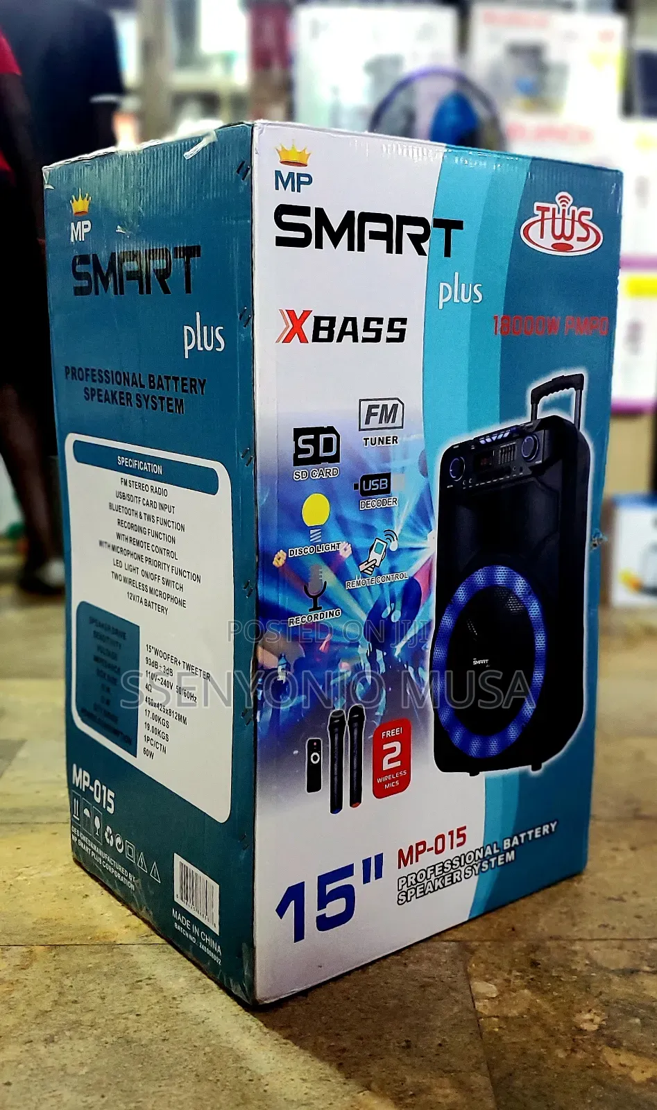 Mp Smart Plus Rechargeable Speaker System