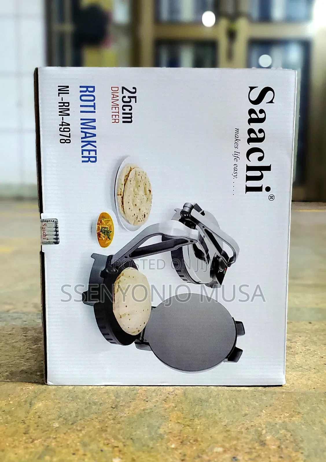 Saachi Roti Maker Nl-Rm-4978 Adjustable Thermostatic