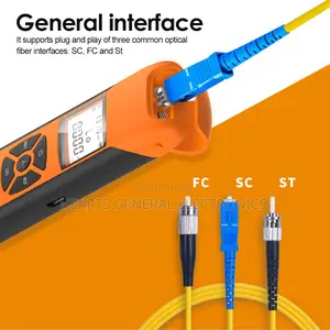 Fiber Optical Power Meter With Rechargeable Battery