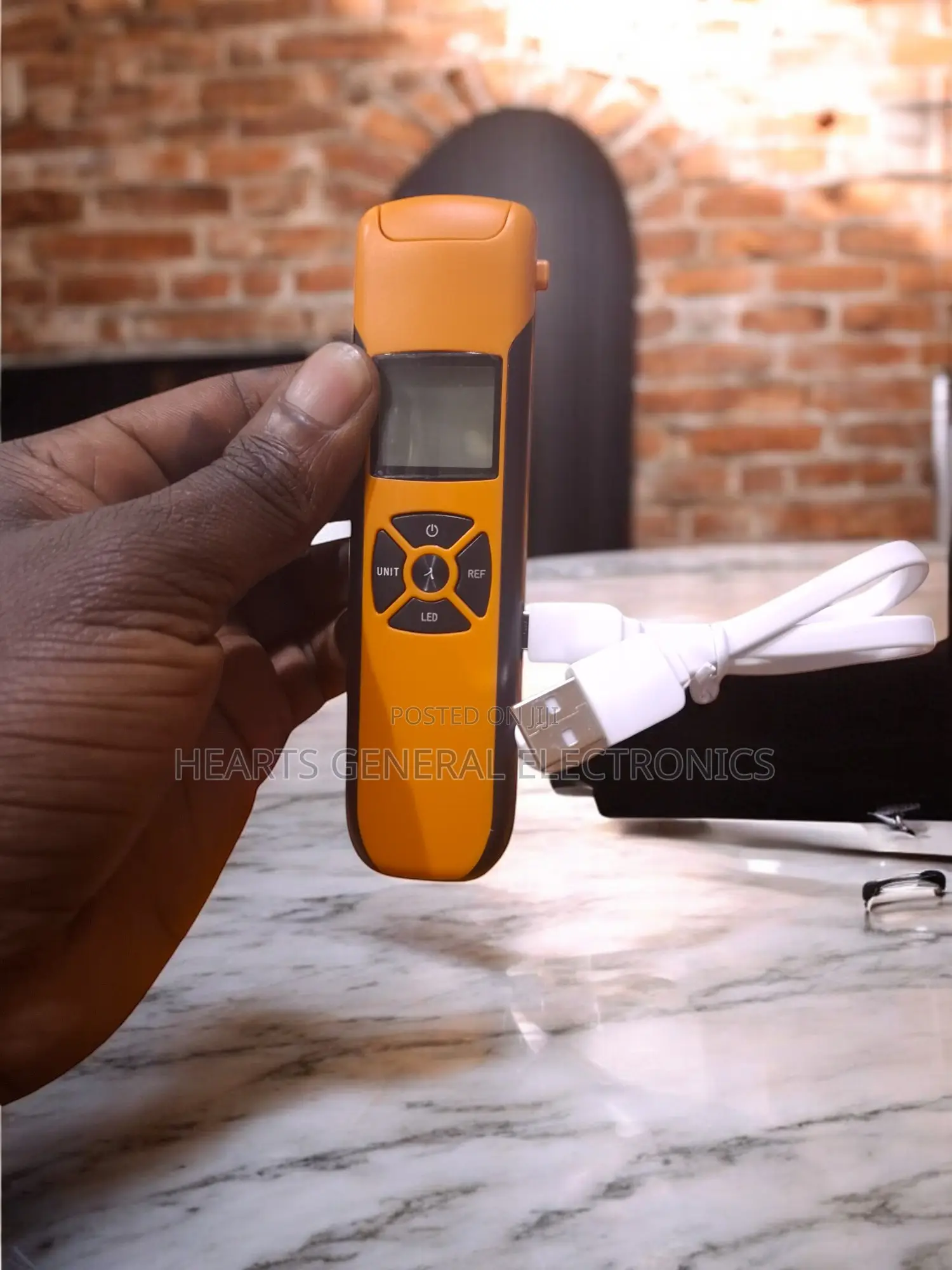 Fiber Optical Power Meter With Rechargeable Battery