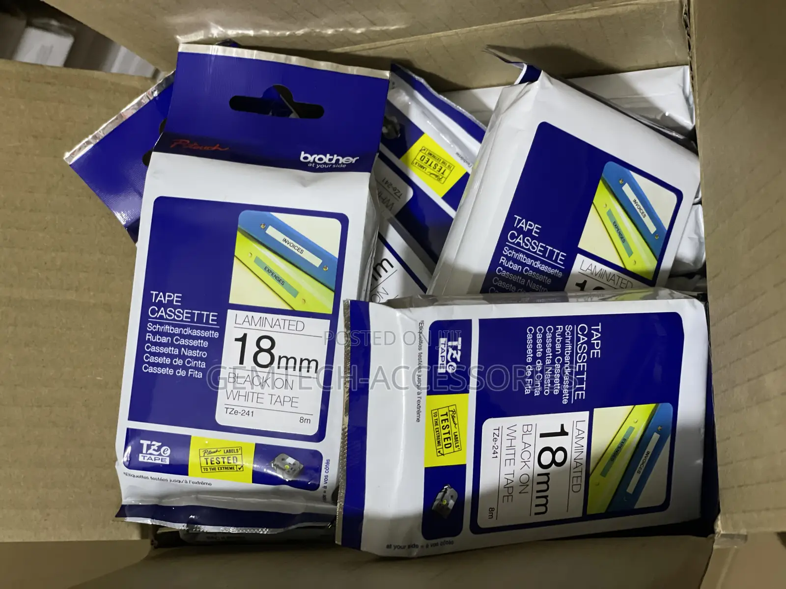 Brother Labelling Tape 18mm