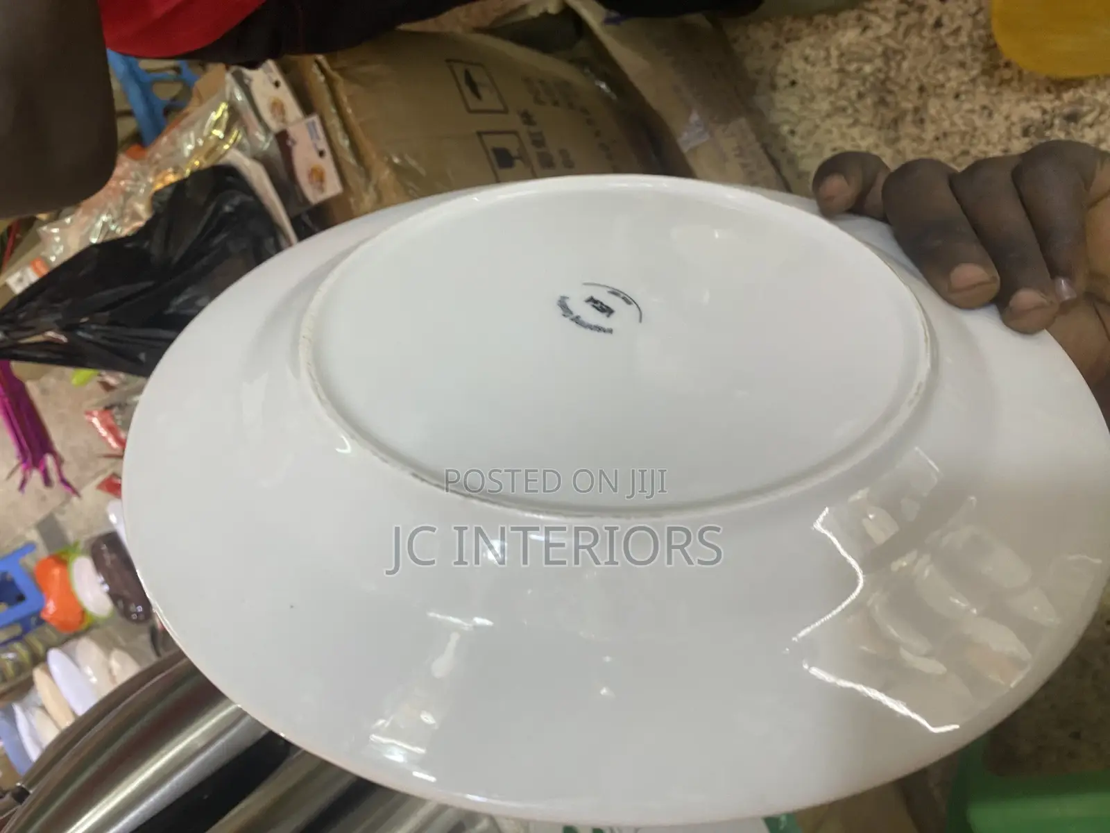 Ceramic Plates (White)
