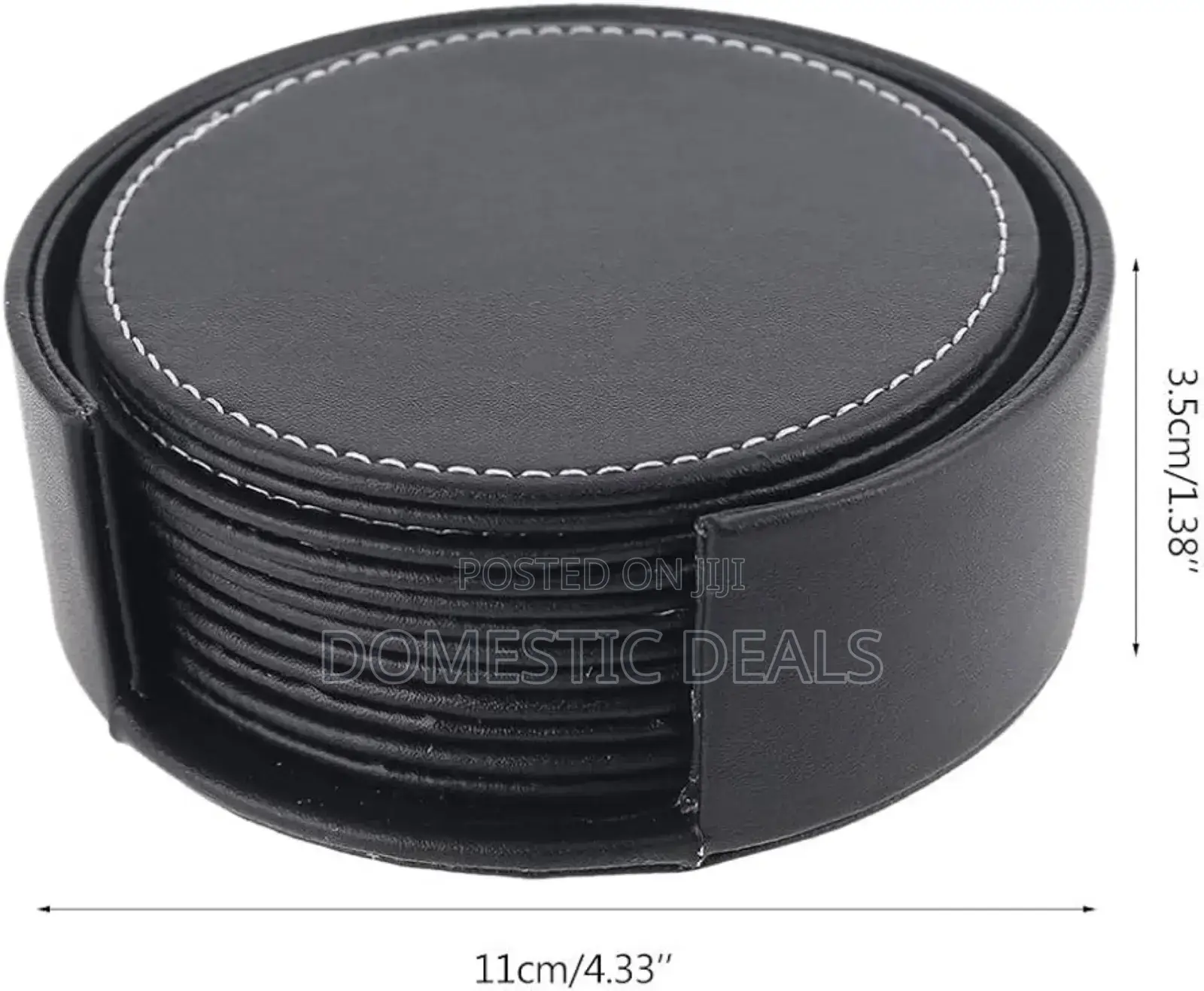 Leather Drink Cup Coasters