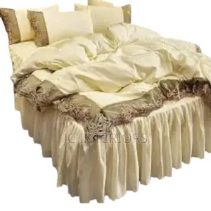 6pc Duvet - Light Cream