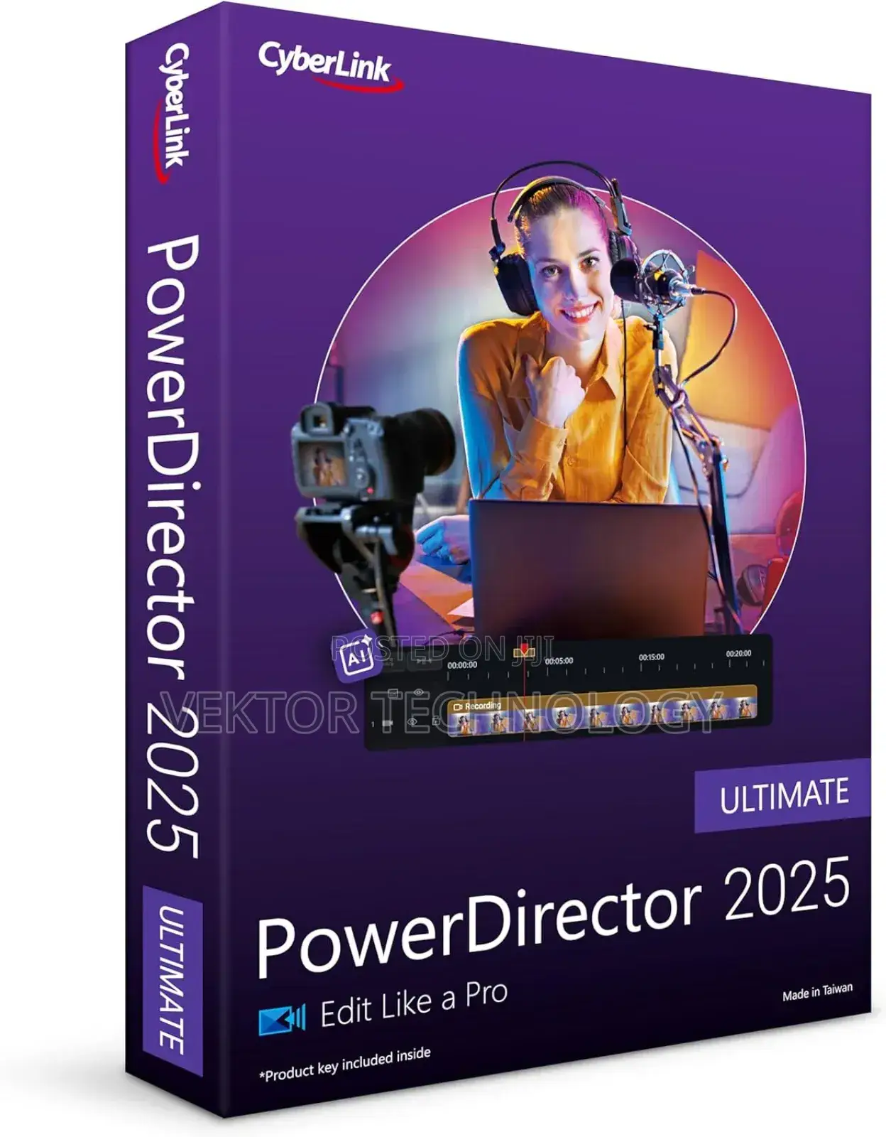 Cyberlink Powerdirector Ultimate 2025 Pre-Activated (Win)