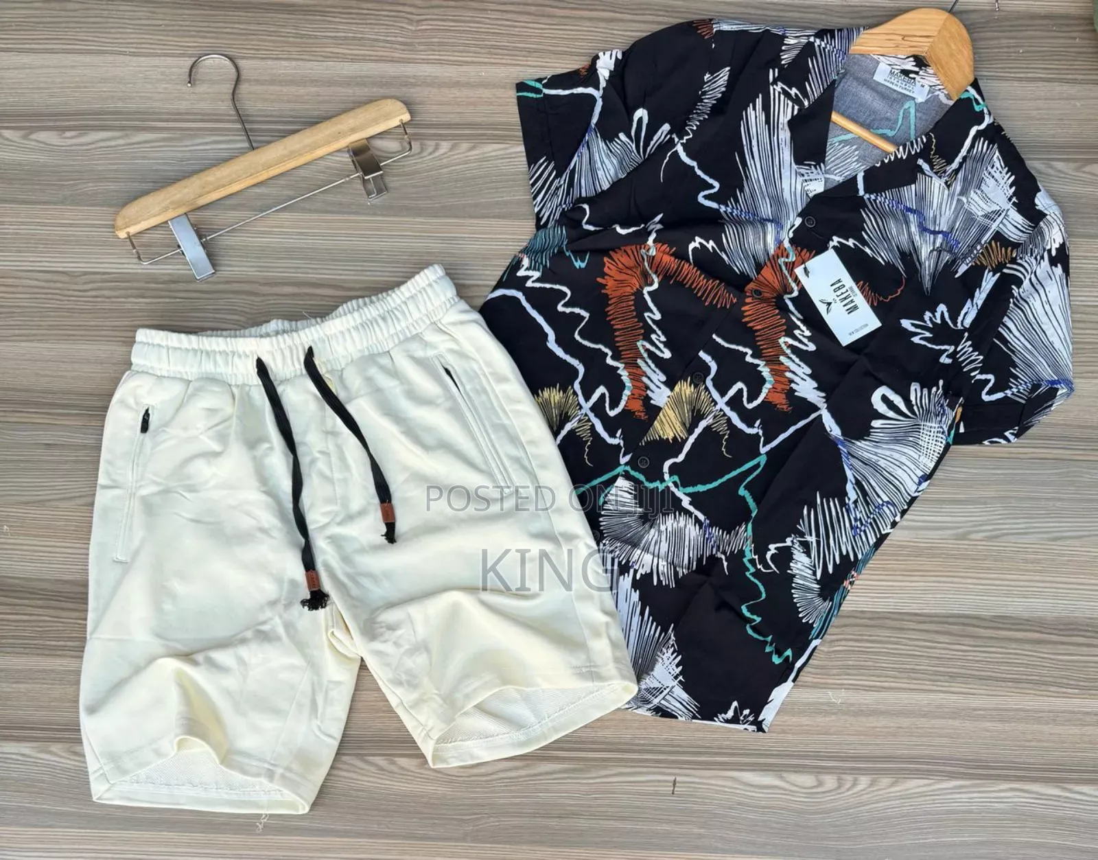 Lapse Shirts, Shorts. Set