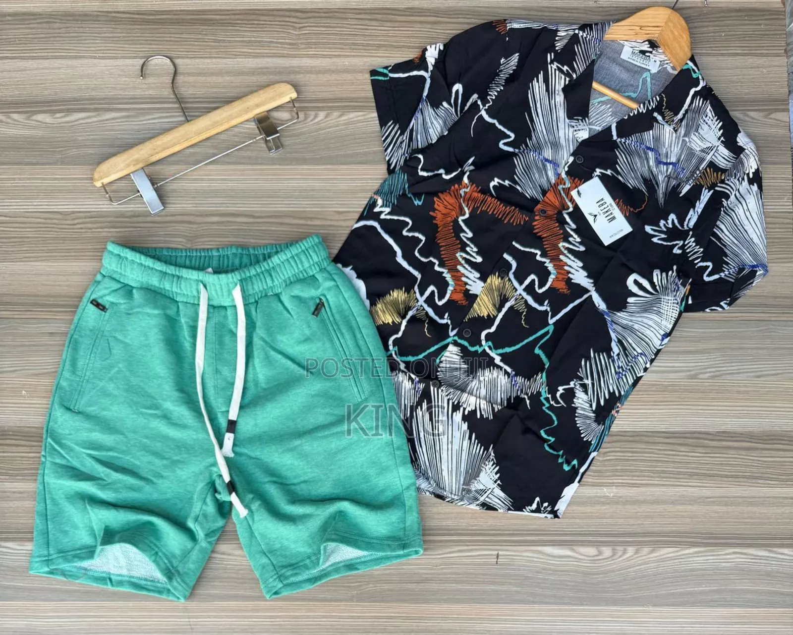 Barak Shirts, Shorts. Set