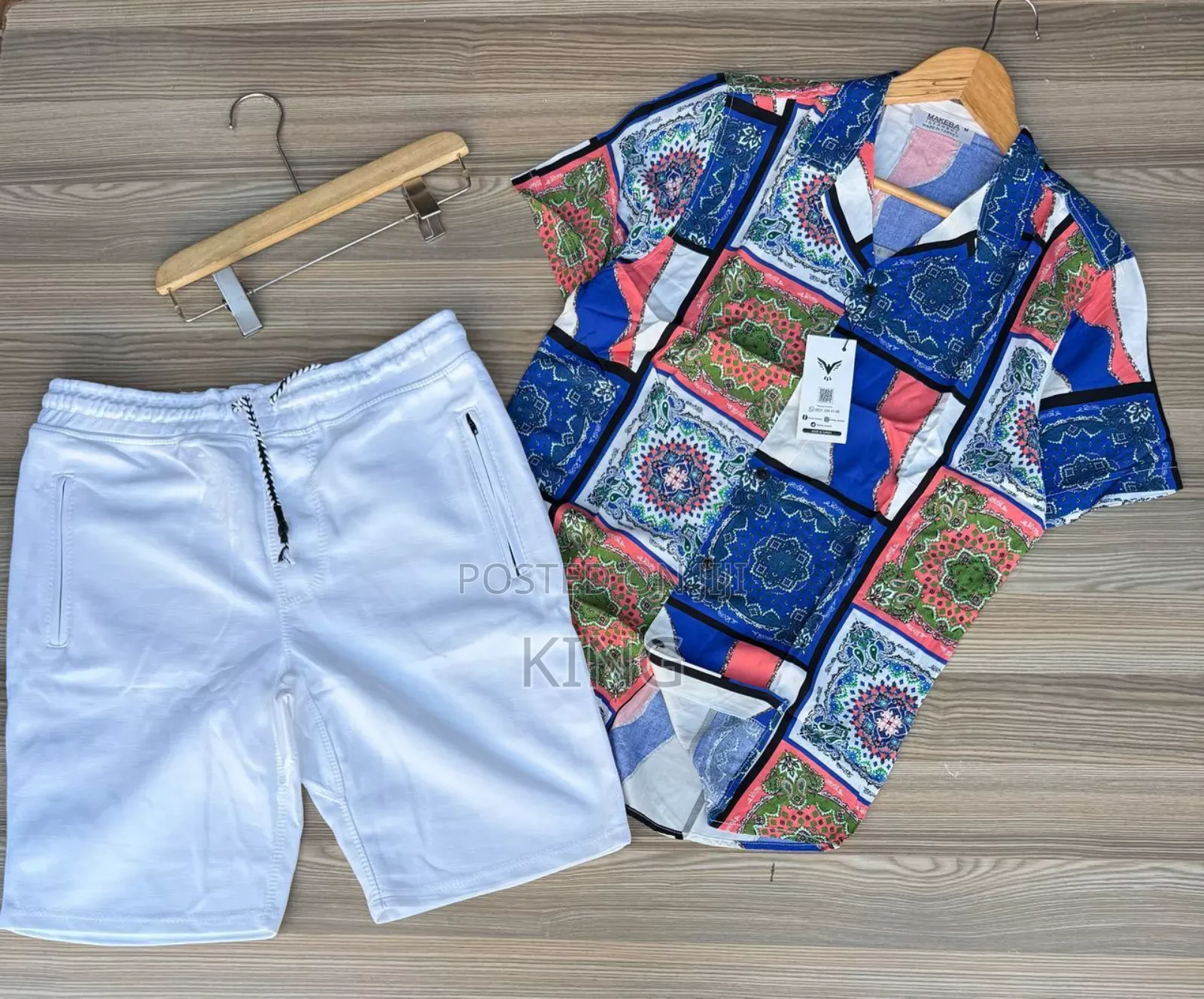 Modern Shirts, Shorts. Set