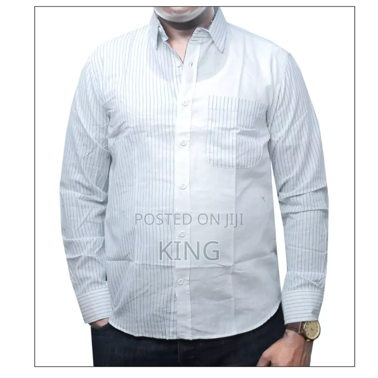 First Class White Casual Sum Shirt