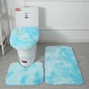 3 Piece Bathroom and Toilet Doormats