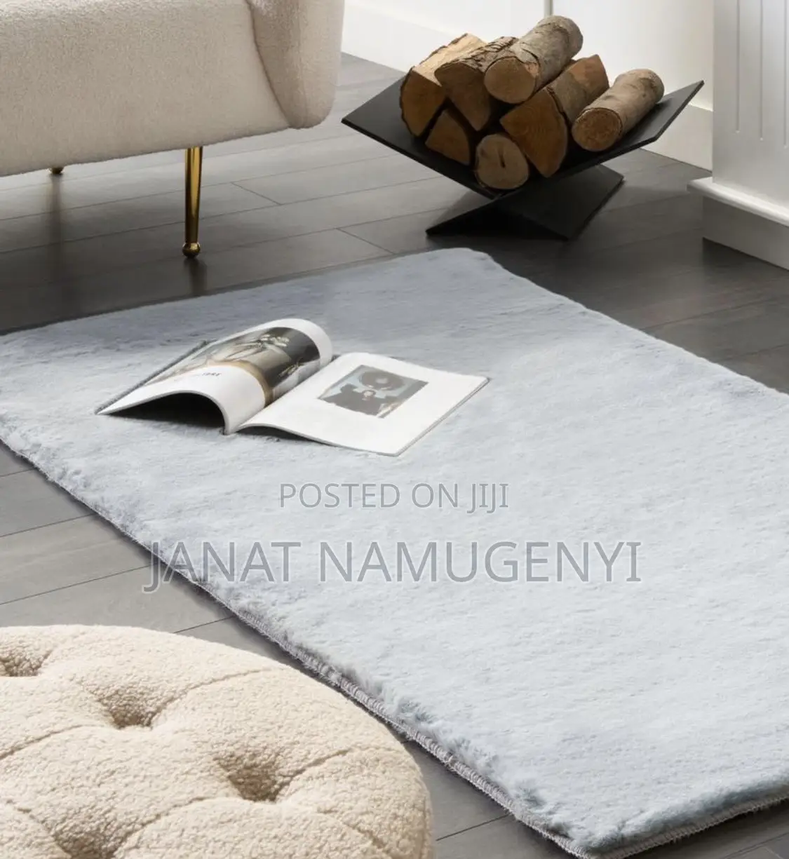 Medium Sized Rabbit Fur Carpets