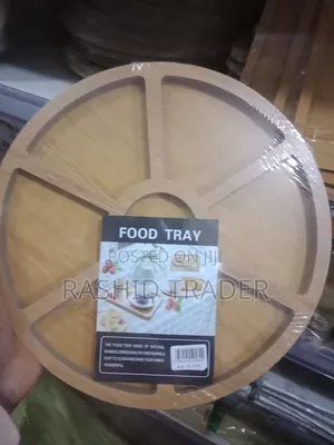 Food Tray From Bamboo Wooden