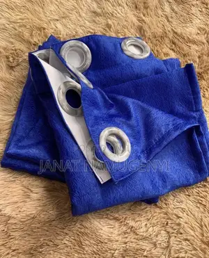 3 Piece Plain Curtains Available