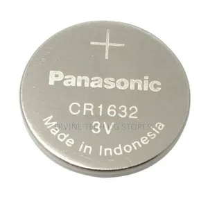 CR1632 Panasonic Batteries- Lithium Coin 3V a Pack of 5 PCS