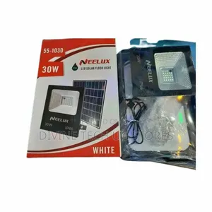 Neelux 30W Solar Floodlight + Panel