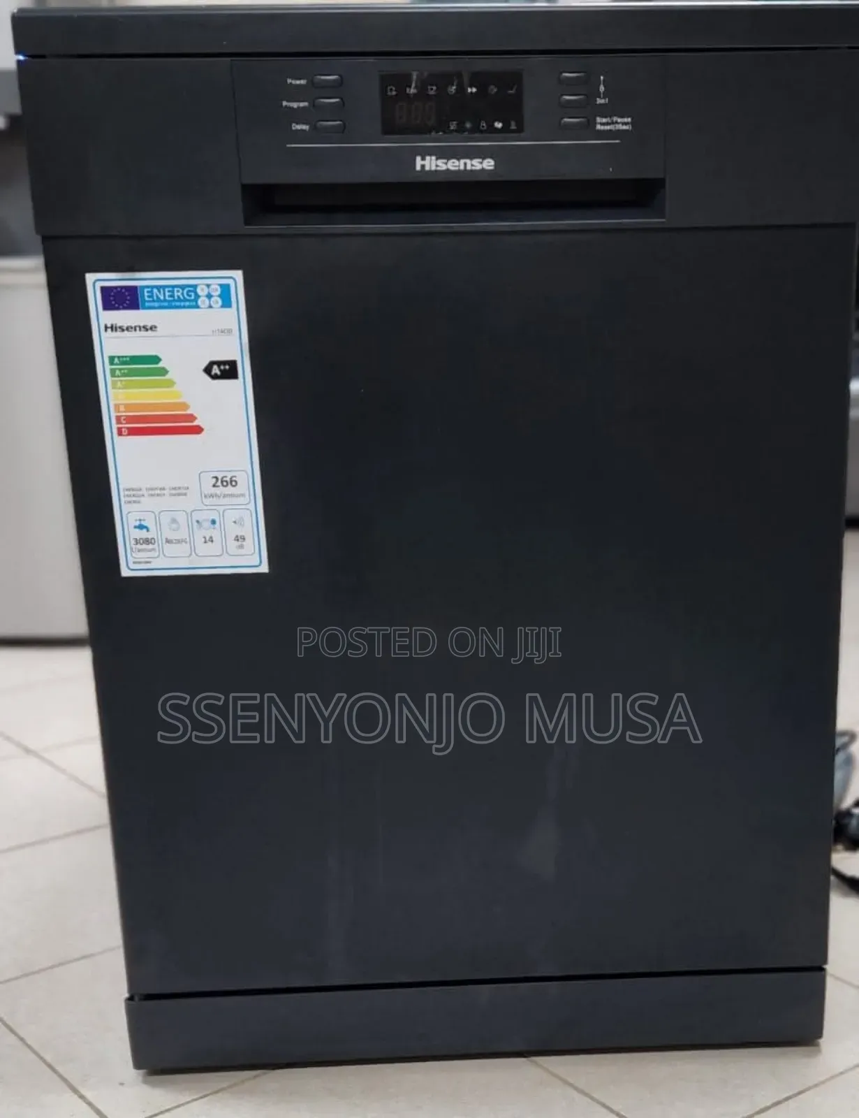 Hisense Hs622e90g 15 Plates Setting Freestanding Dishwasher