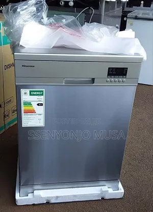 Hisense H13dess 13 Plates Setting Dishwasher, Inox Finish