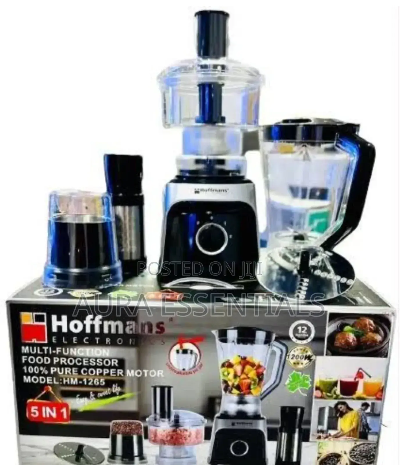 Portable 5 in 1 Functions Hoffman Blender