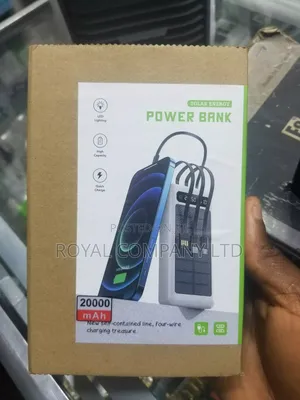 Powerbank 20000mah/Solar Energy Powerbank