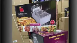 Portable Working Deep Fryer