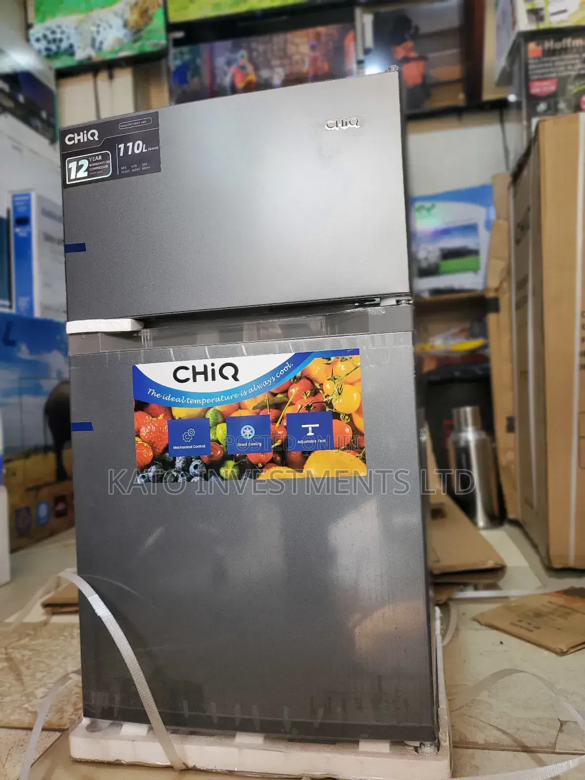 Chiq 120litrs Double Door