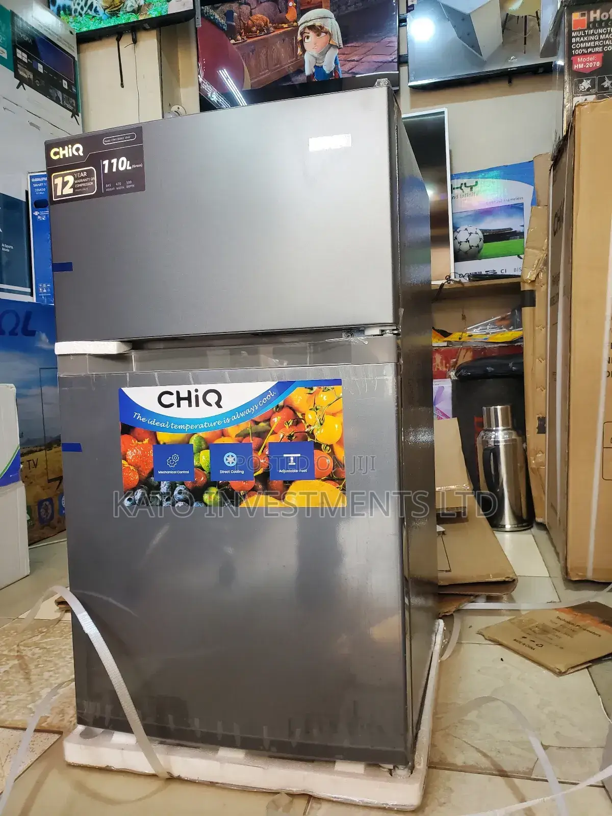 Chiq 120litrs Double Door